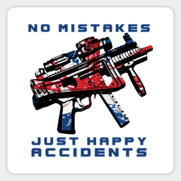 Happy Accidents Magnet by Toby Wilkinson